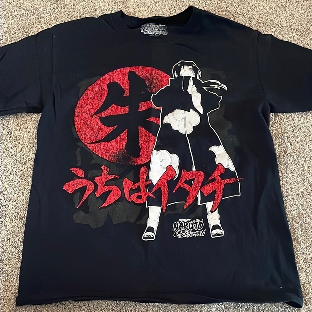 ⭐️ 3 for $20 naruto shippuden t shirt small